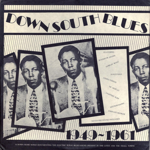 Front cover of Various – Down South Blues 1949-1961, African Folk Society, US, 1978