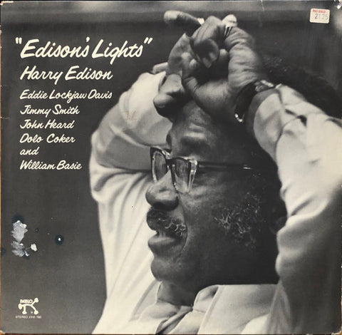Front cover of Harry "Sweets" Edison – Edison's Lights, Pablo Records, Germany, 1976