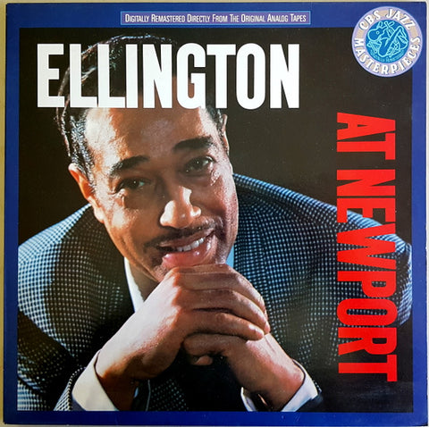 Front cover of Duke Ellington And His Orchestra – Ellington At Newport, CBS, UK & Europe, 1987