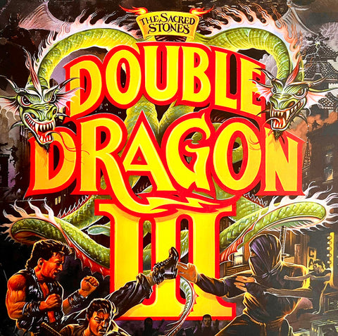 Front cover of Yoshihiro Kameoka, Akira Inoue, Takaro Nozaki, Michiya Hirasawa – Double Dragon III: The Sacred Stones (Video Game Soundtrack), Not On Label, Worldwide, 2025