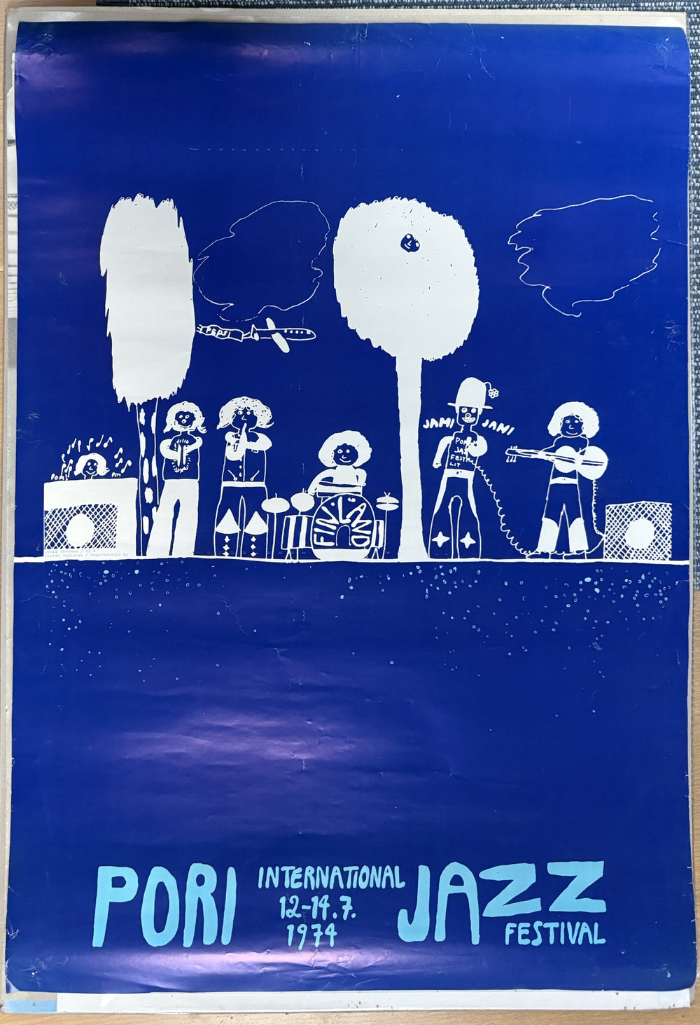 Pori Jazz Finland 1974 festival poster