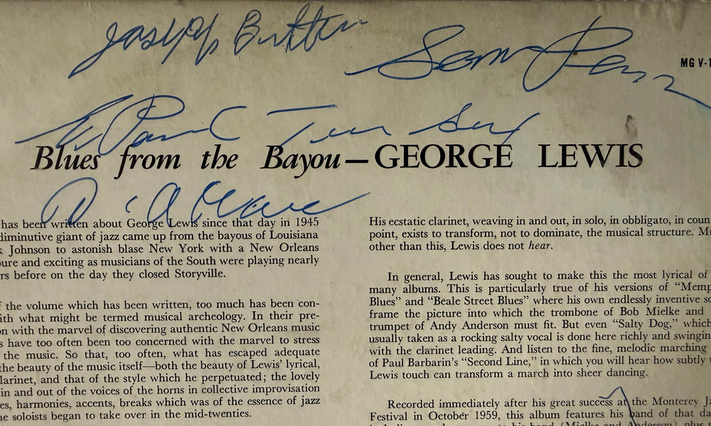 George Lewis And His Orchestra – Blues From The Bayou