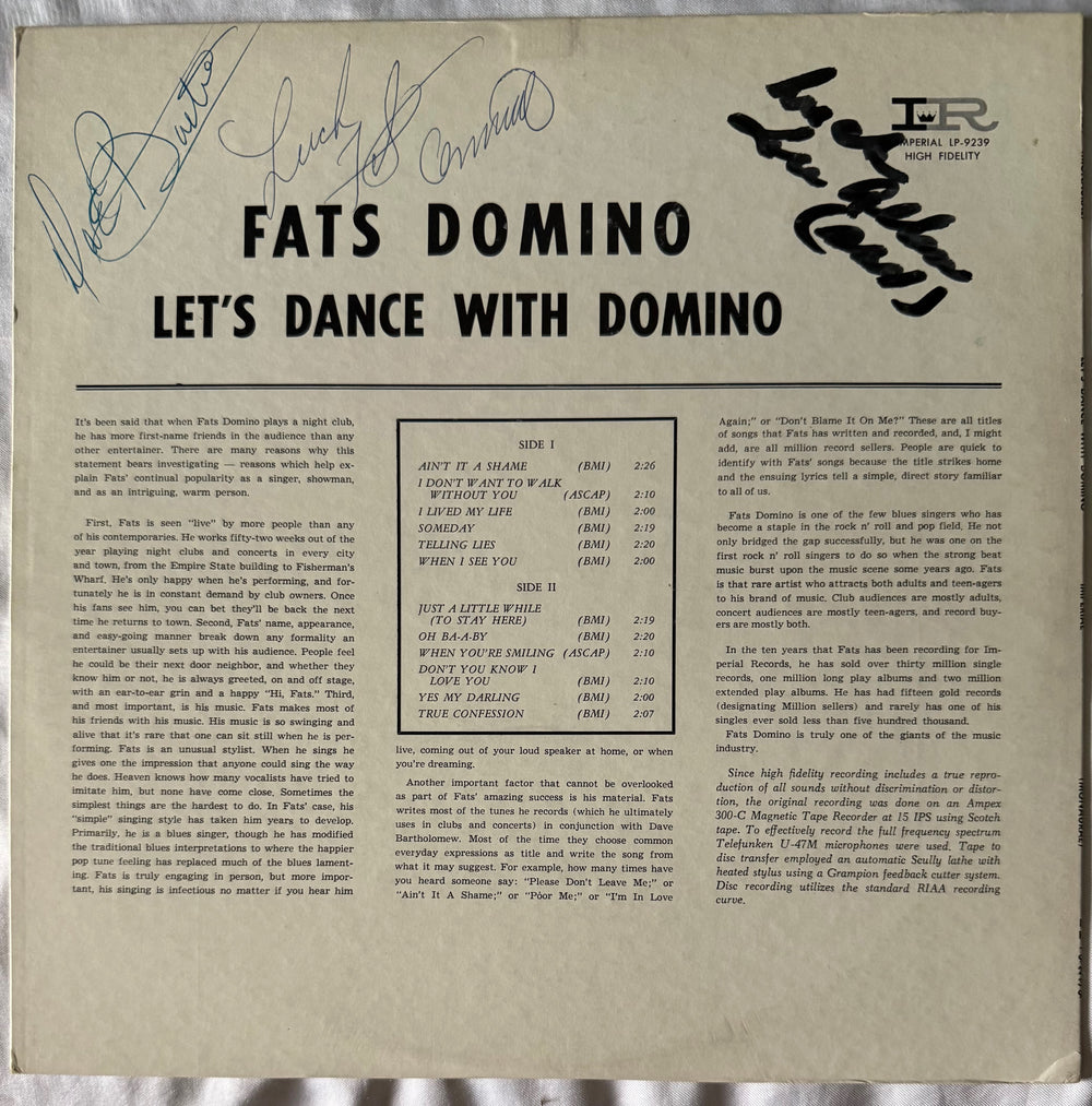 Fats Domino – Let's Dance With Domino
