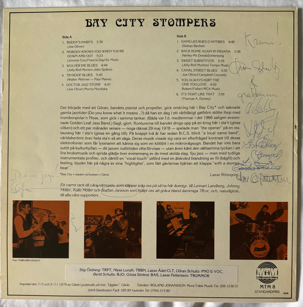Bay City Stompers – Live På "Ugglan"