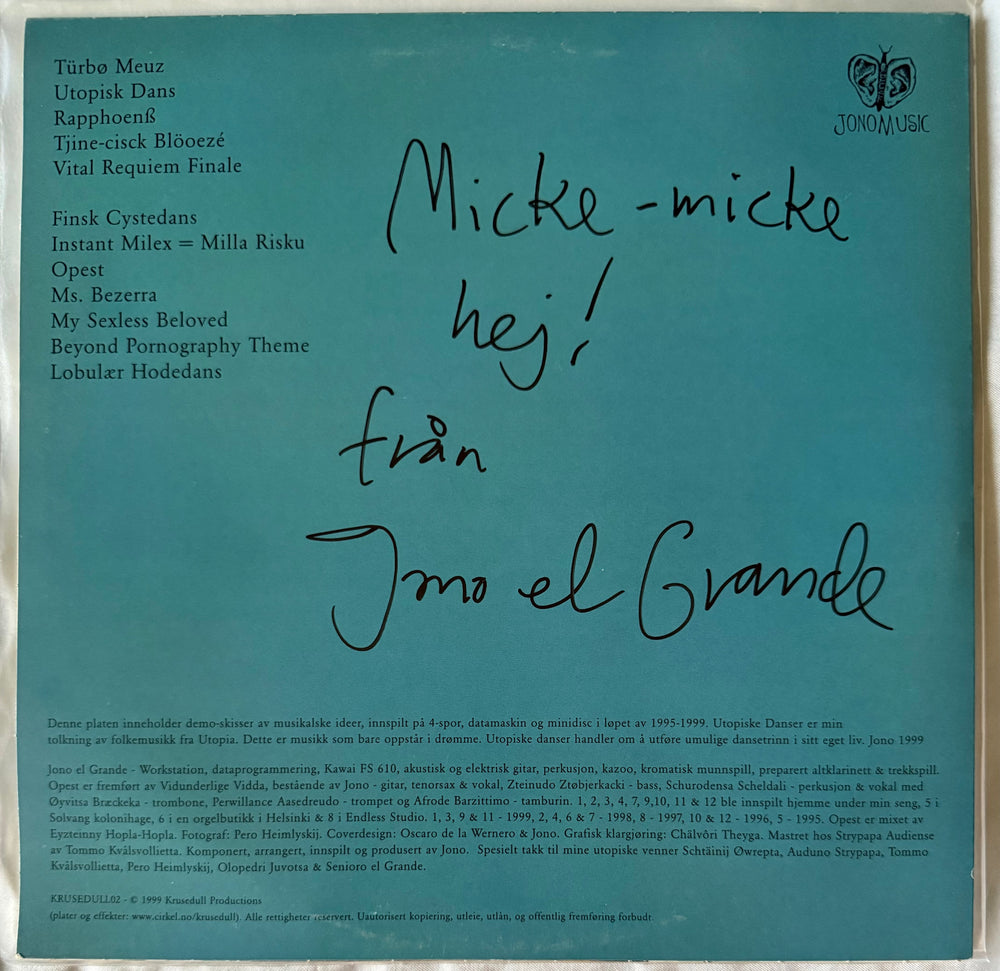 Jono El Grande – Utopiske Danser