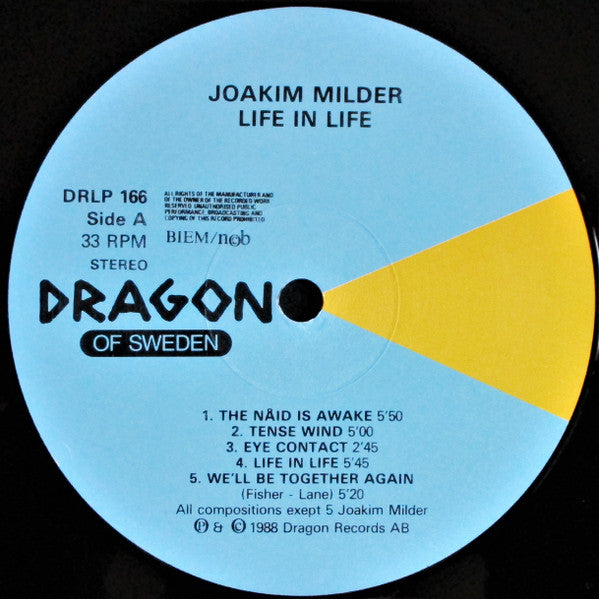 Joakim Milder – Life In Life