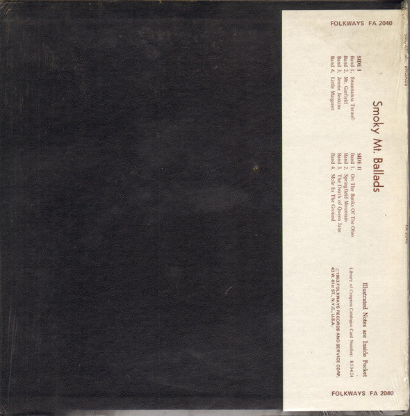 Bascom Lamar Lunsford – Smoky Mt. Ballads, image 4