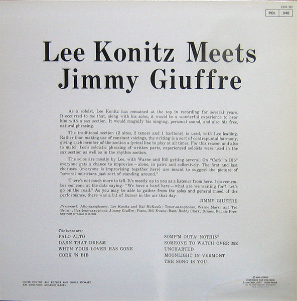 Lee Konitz Meets Jimmy Giuffre – Lee Konitz Meets Jimmy Giuffre, image 5