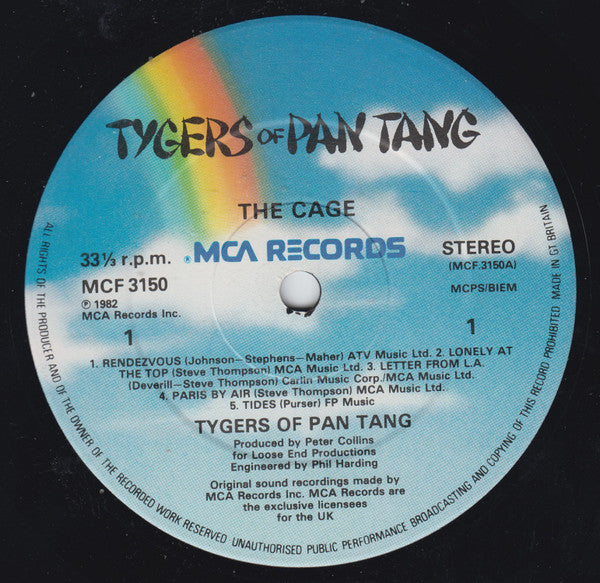 Tygers Of Pan Tang – The Cage, image 3