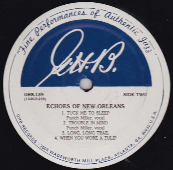 Punch Miller, Don Albert, Kid Howard – Echoes Of New Orleans, image 4