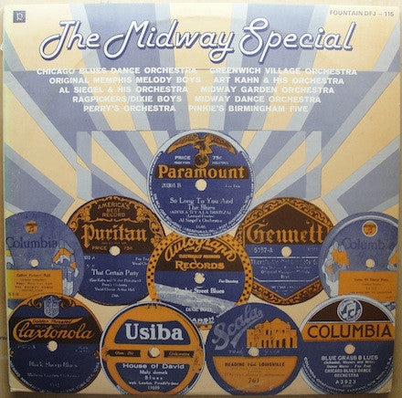Front cover of Various – The Midway Special, Fountain Records, UK, 1978