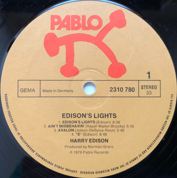 Harry "Sweets" Edison – Edison's Lights, image 3