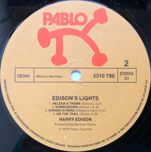 Harry "Sweets" Edison – Edison's Lights, image 4