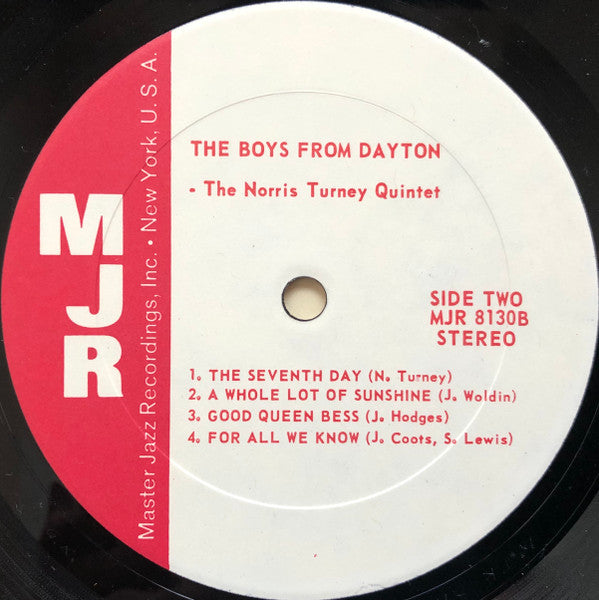 The Snooky Young Septet And The Norris Turney Quintet – The Boys From Dayton, image 4
