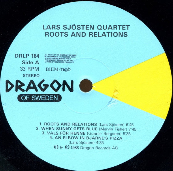 Lars Sjösten Quartet – Roots And Relations, image 3
