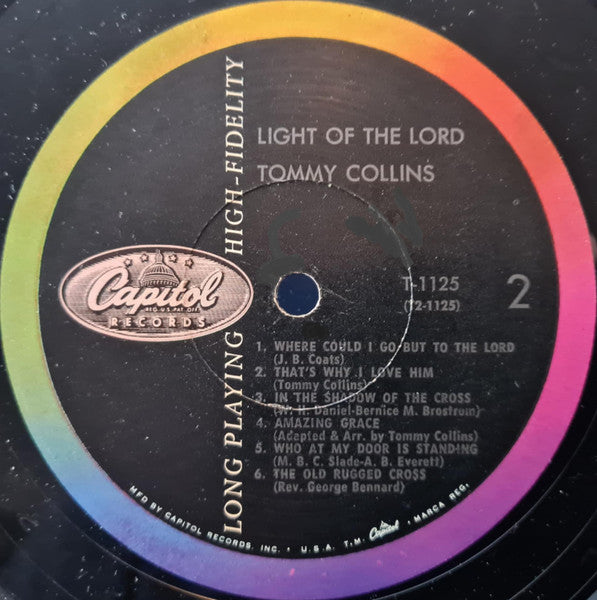 Tommy Collins – Light Of The Lord, image 4