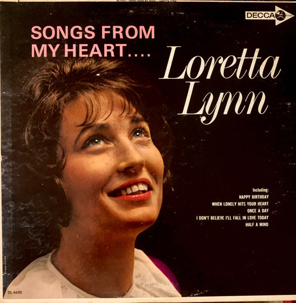 Front cover of Loretta Lynn – Songs From My Heart, Decca, US, 1965