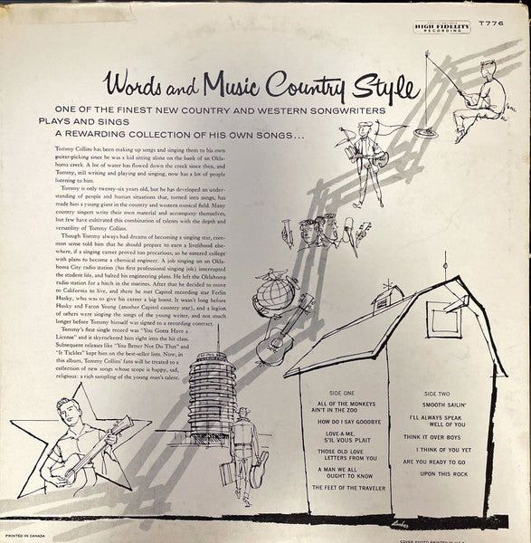 Tommy Collins – Words And Music Country Style, image 2