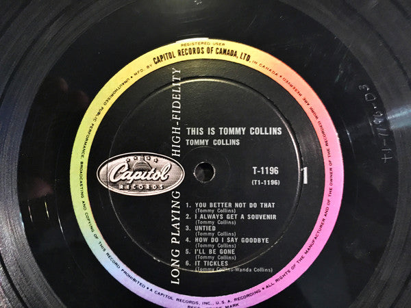 Tommy Collins – This Is Tommy Collins, image 2