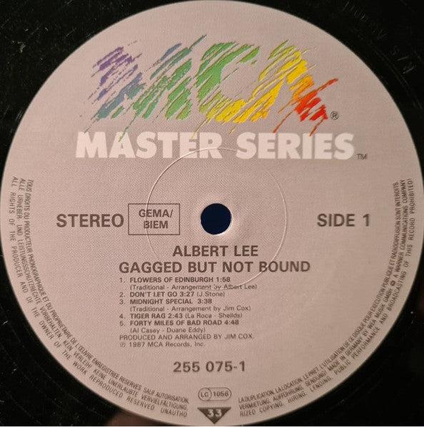 Albert Lee – Gagged But Not Bound, image 3