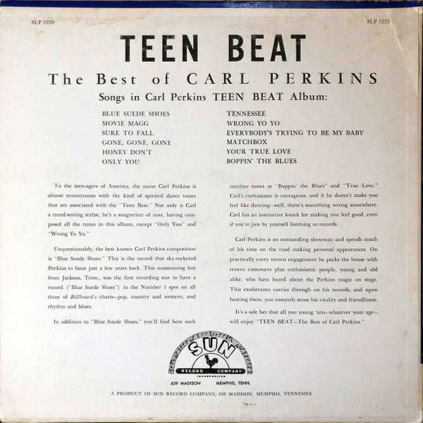 Carl Perkins – Teen Beat: The Best Of Carl Perkins, image 2