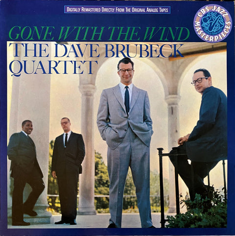 Front cover of The Dave Brubeck Quartet – Gone With The Wind, CBS, Netherlands, 1987