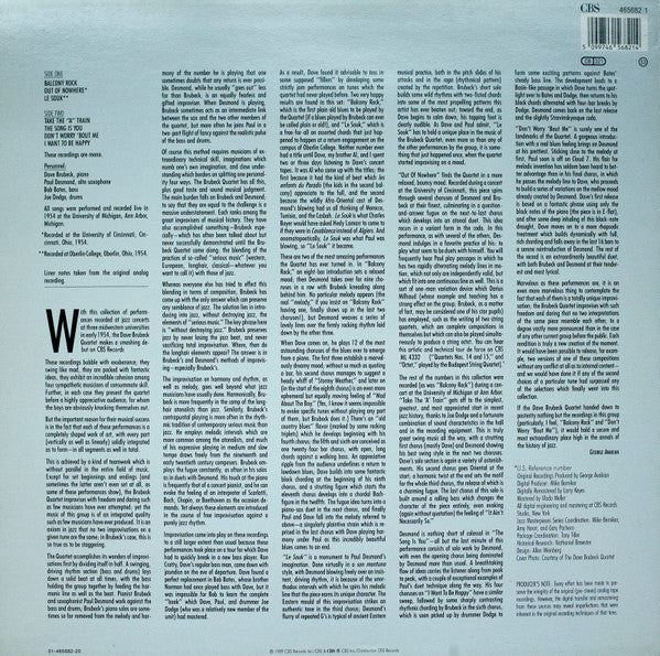 The Dave Brubeck Quartet – Jazz Goes To College, image 2