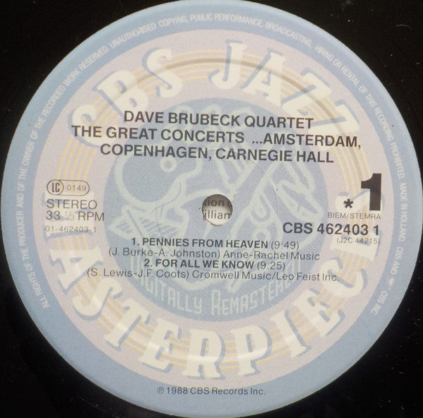Dave Brubeck Quartet – The Great Concerts, image 4
