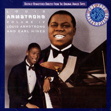 Front cover of Louis Armstrong – Volume IV - Louis Armstrong And Earl Hines, CBS, Europe, 1989