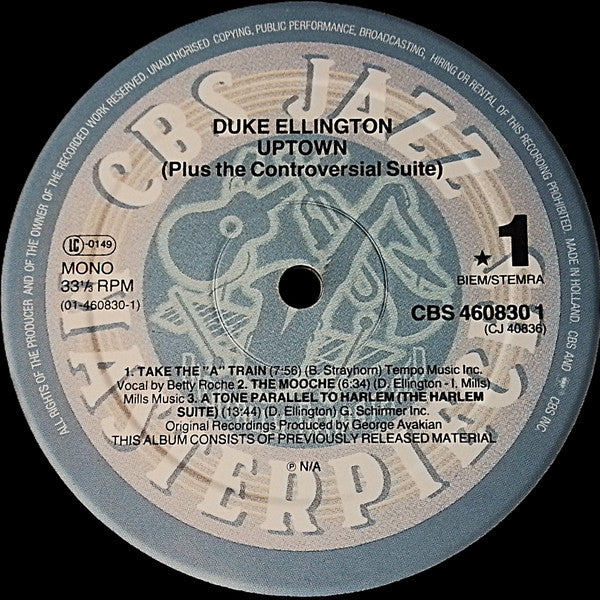 Duke Ellington – Ellington Uptown, image 3