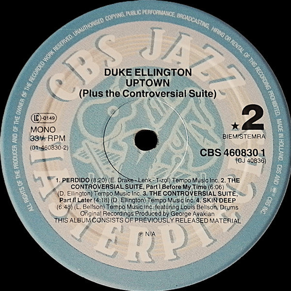 Duke Ellington – Ellington Uptown, image 4
