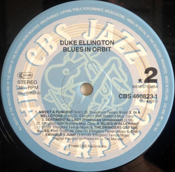 Duke Ellington – Blues In Orbit, image 4