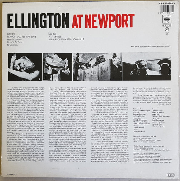 Duke Ellington And His Orchestra – Ellington At Newport, image 2