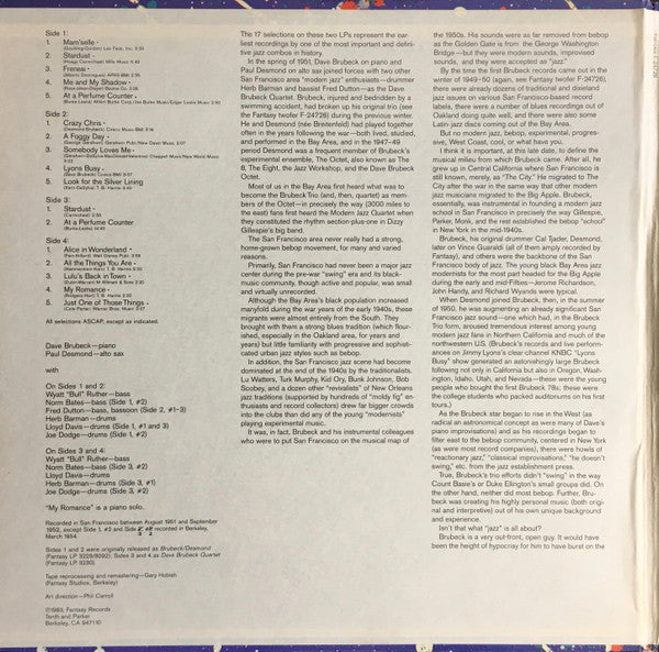 The Dave Brubeck Quartet Featuring Paul Desmond – Stardust, image 2