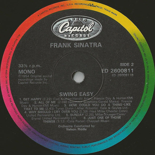 Frank Sinatra – Swing Easy, image 4
