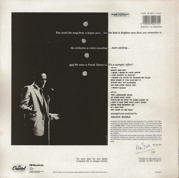Frank Sinatra – A Swingin' Affair, image 3