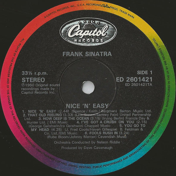Frank Sinatra – Nice 'N' Easy, image 4