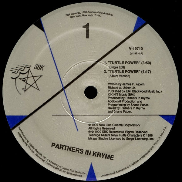 Partners In Kryme – Turtle Power, image 3