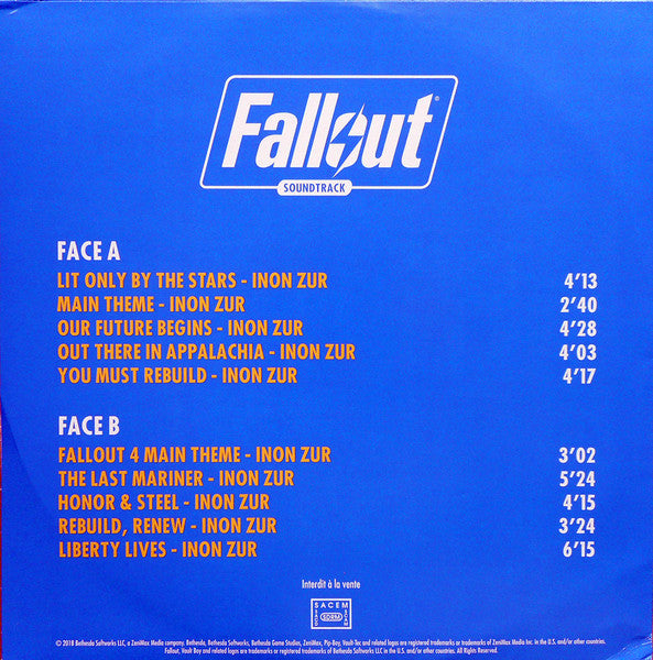 Inon Zur – Fallout (Soundtrack), image 2
