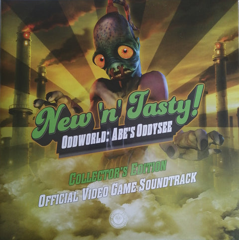Front cover of Michael Bross – New 'N' Tasty! Oddworld: Abe's Oddysee (Official Video Game Soundtrack), Black Screen Records, Germany, 2022