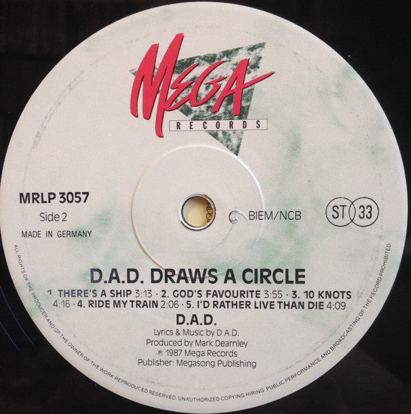 D.A.D. – D.A.D. Draws A Circle, image 4