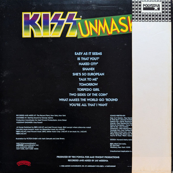 Kiss – Unmasked, image 2