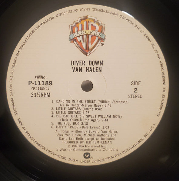 Van Halen – Diver Down, image 5